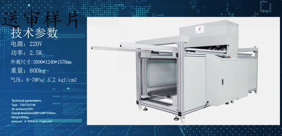Автоматическая пневматическая покрывая пресса 1.5KW для фильтра кармана